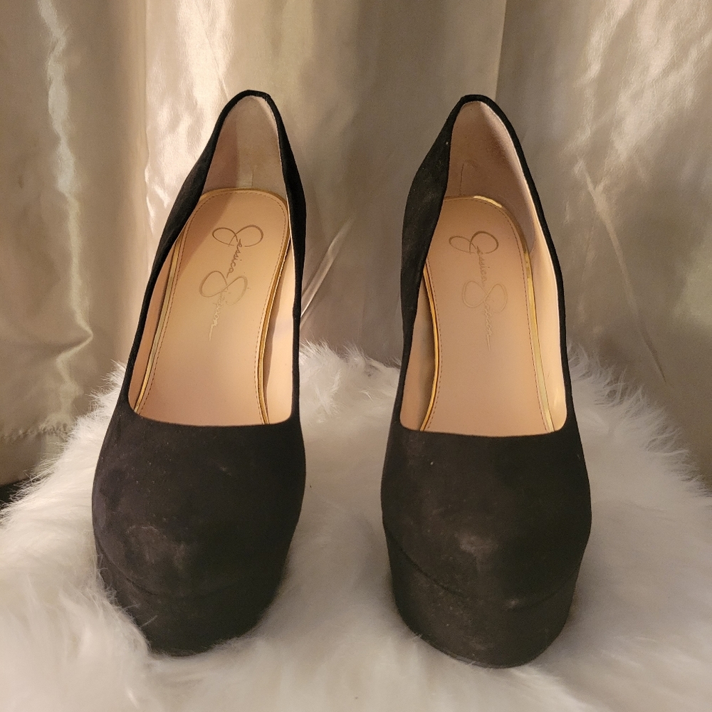 5 inch Suede Heels